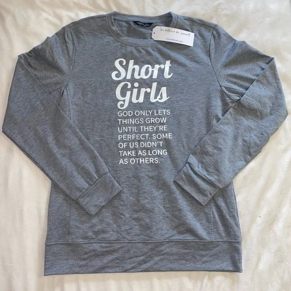 Women’s Funny Short Girls Sweatshirt